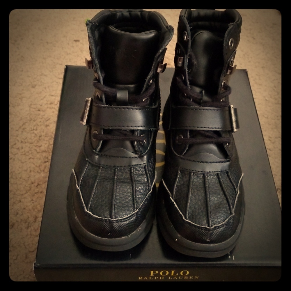 Boys Ralph Lauren "POLO" boots